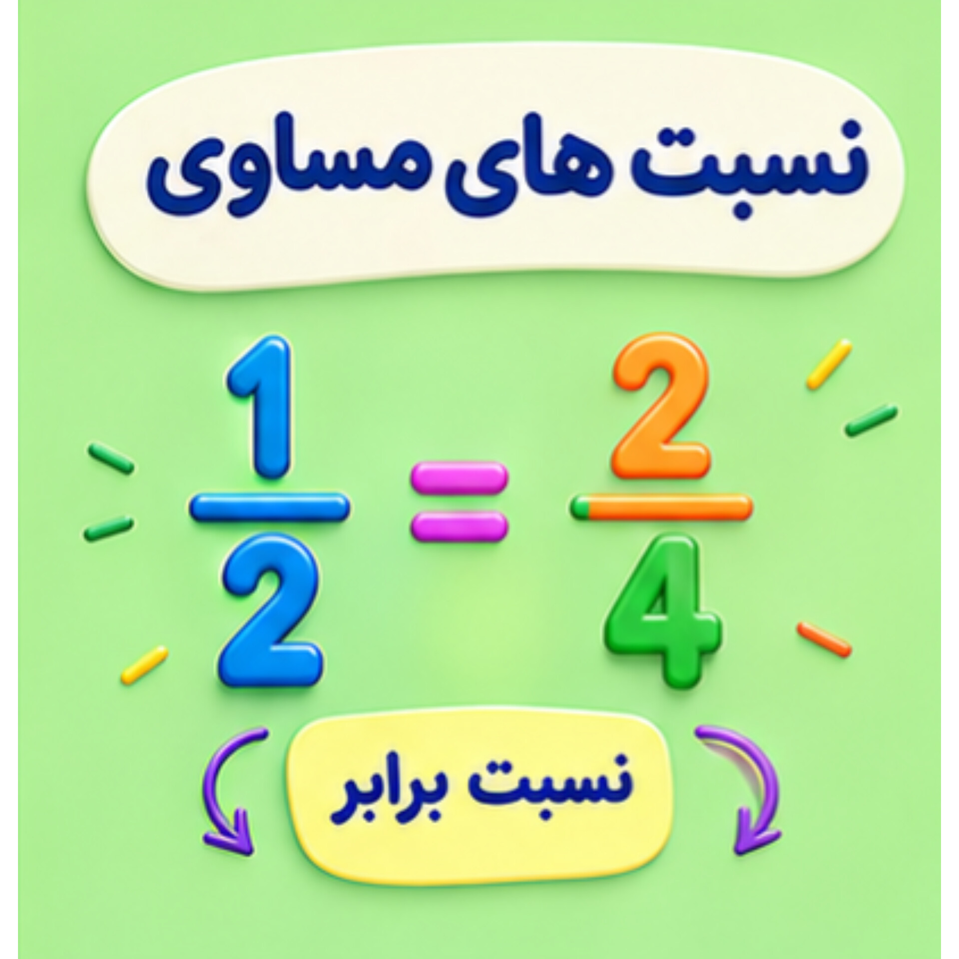 11. نسبت های مساوی