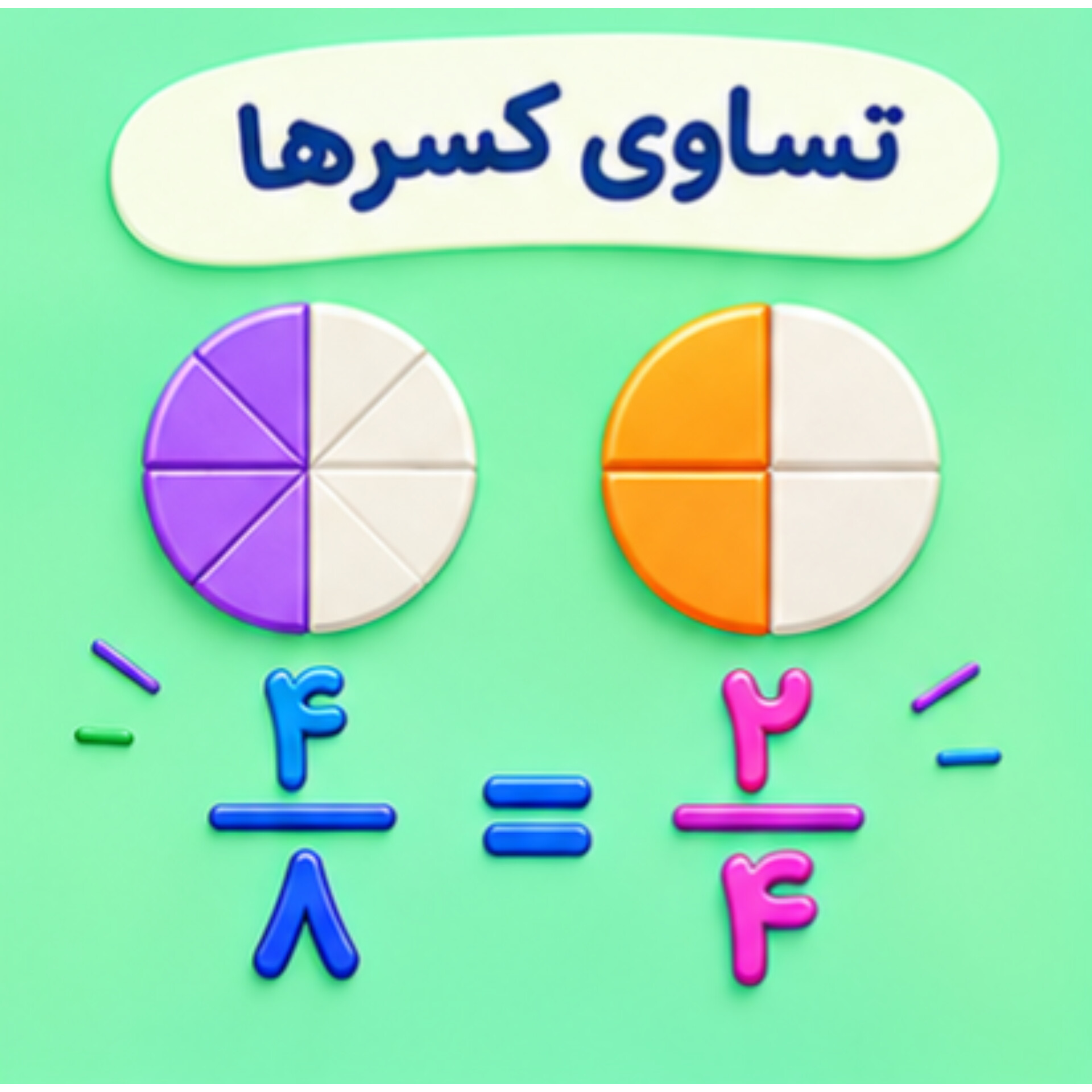 07. تساوی کسرها