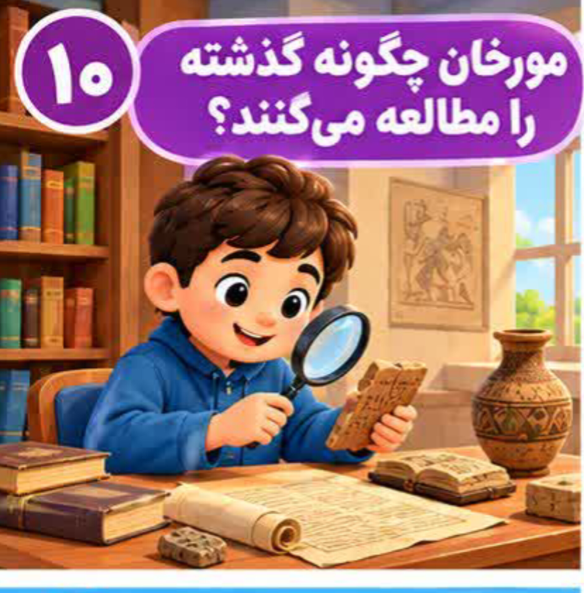 درس ۱۰ | مورخان چگونه گذشته...
