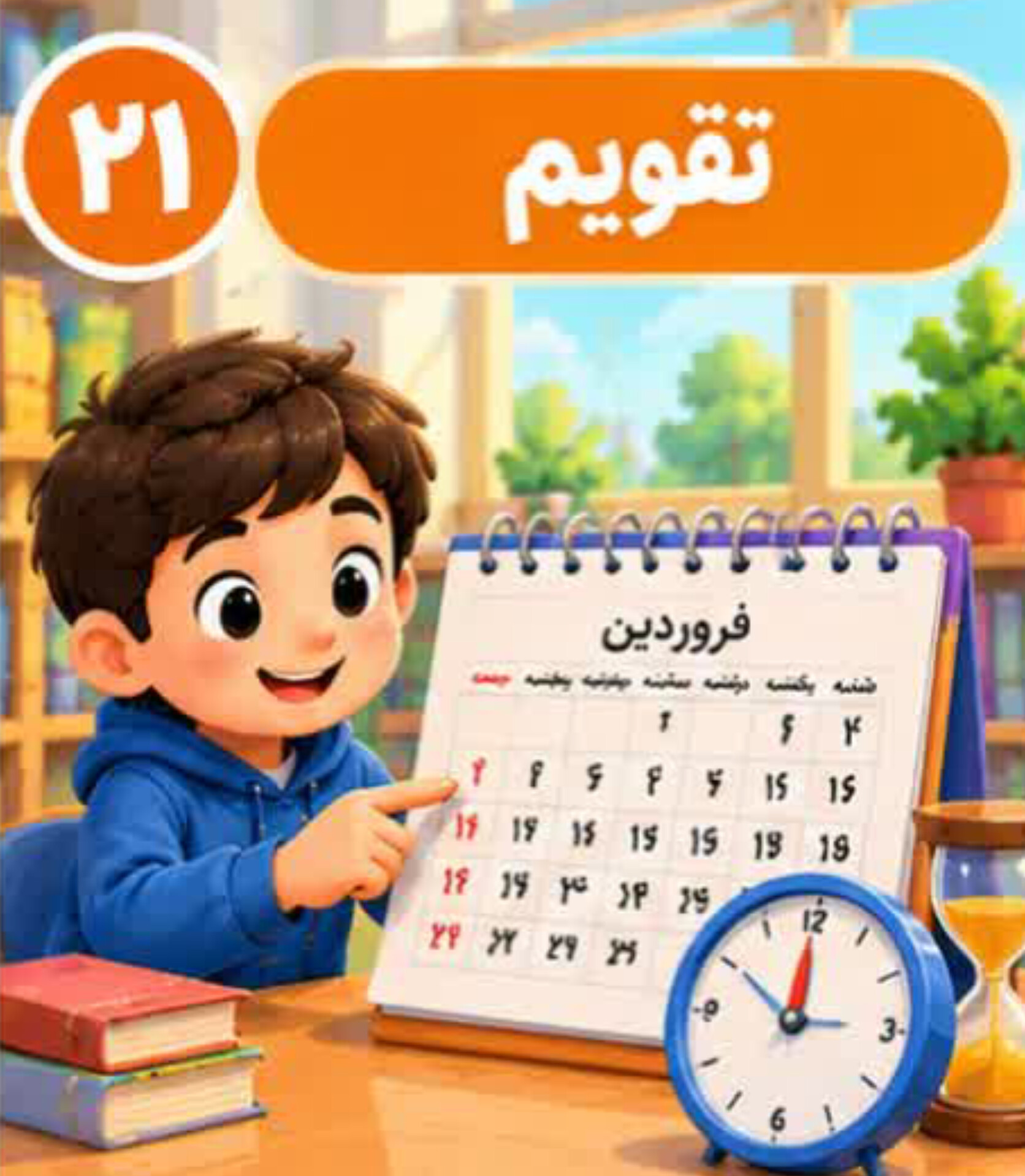 درس ۲۱ | تقویم