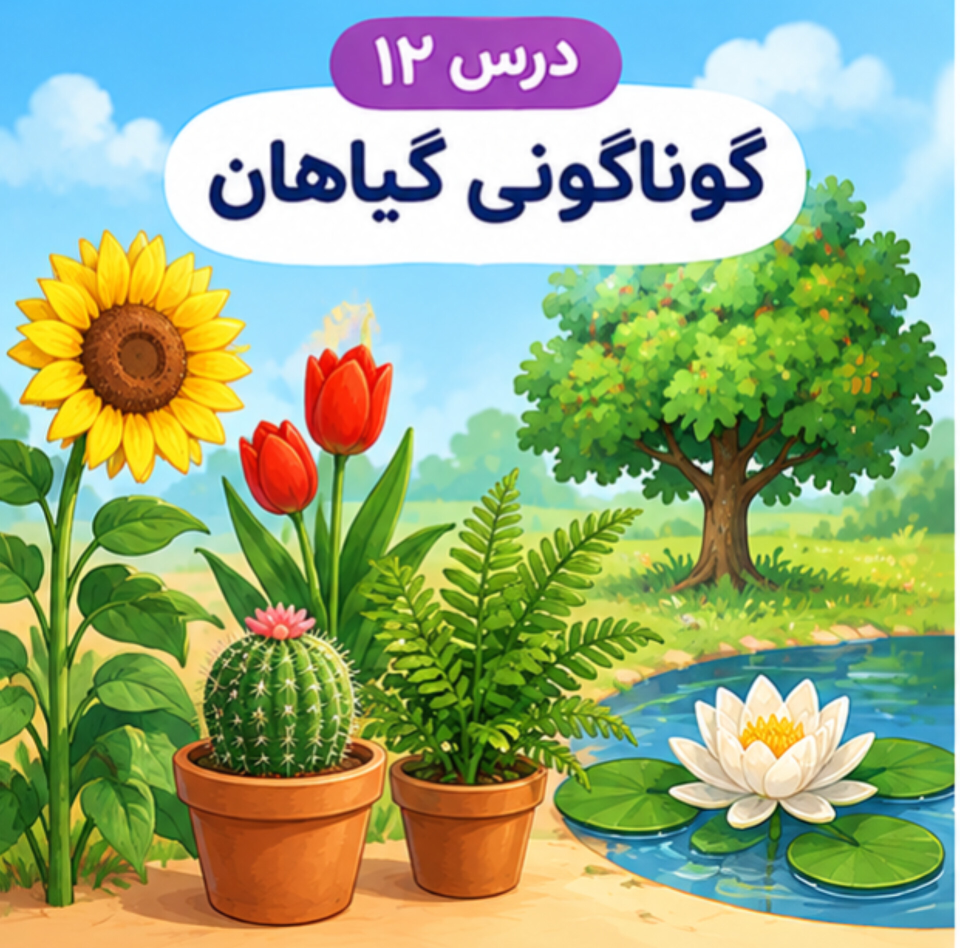 درس ۱۲ | گوناگونی گیاهان