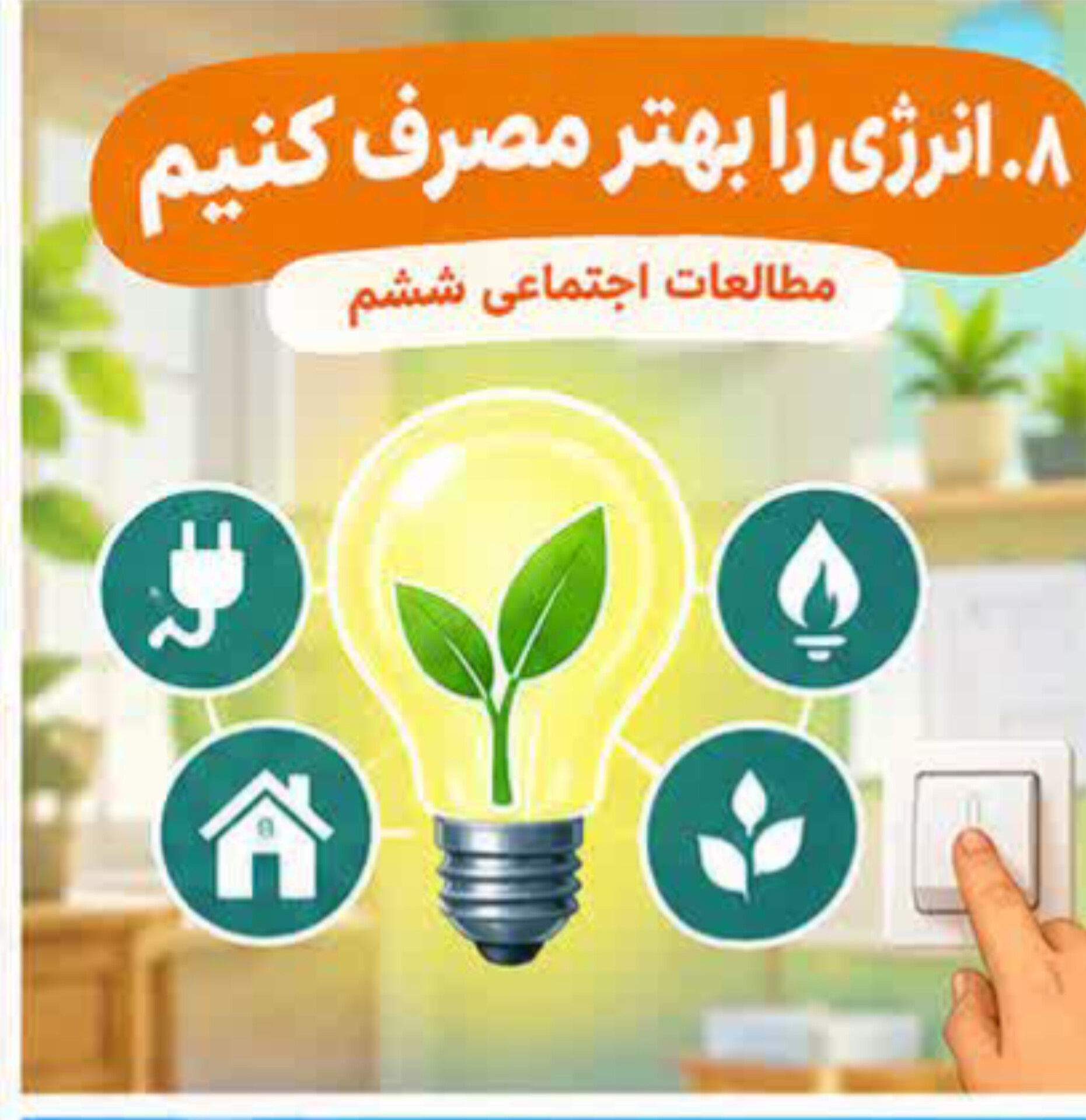 درس ۸ | انرژی را بهتر مصرف کنیم