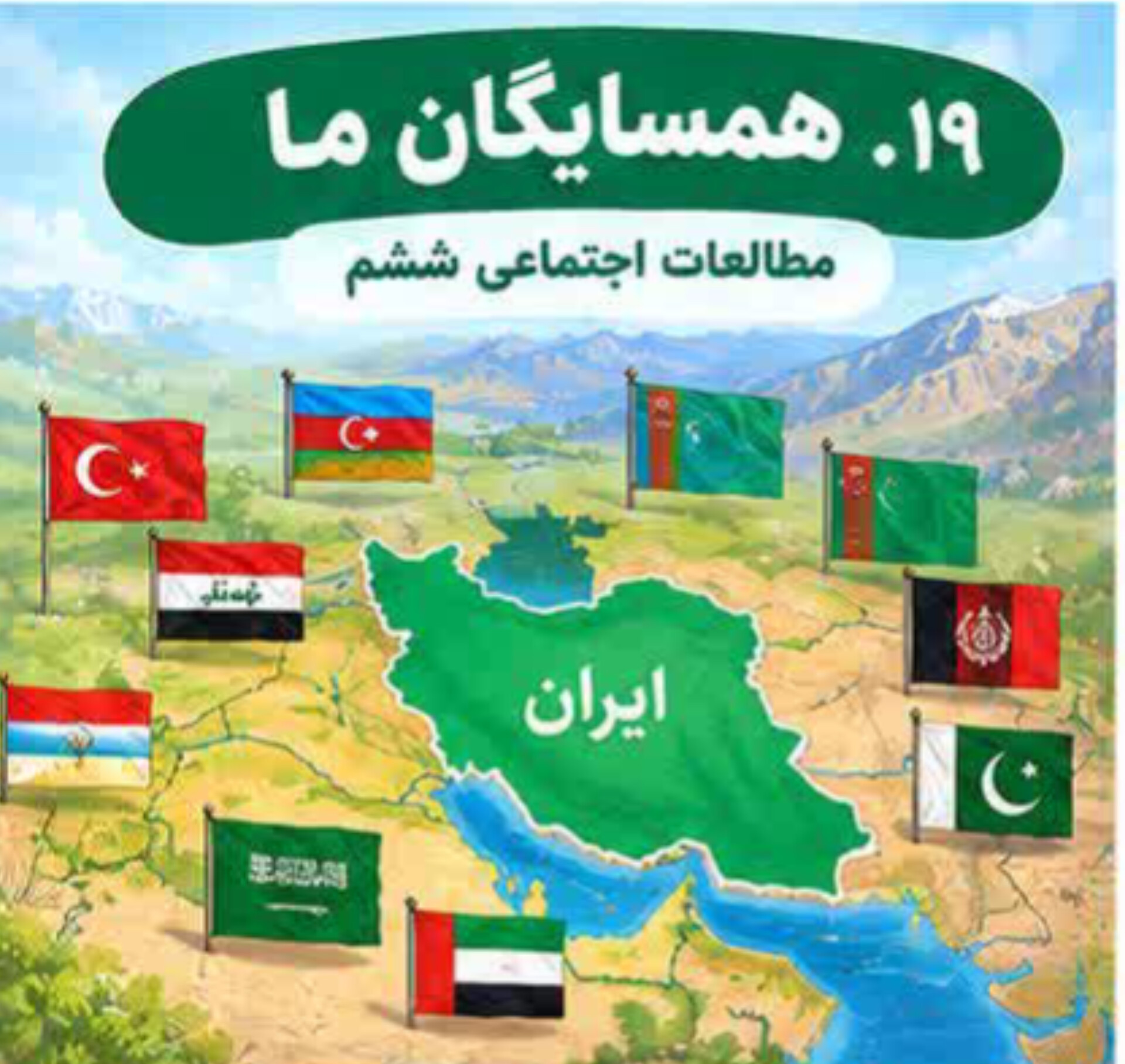درس ۱۹ | همسایگان ما