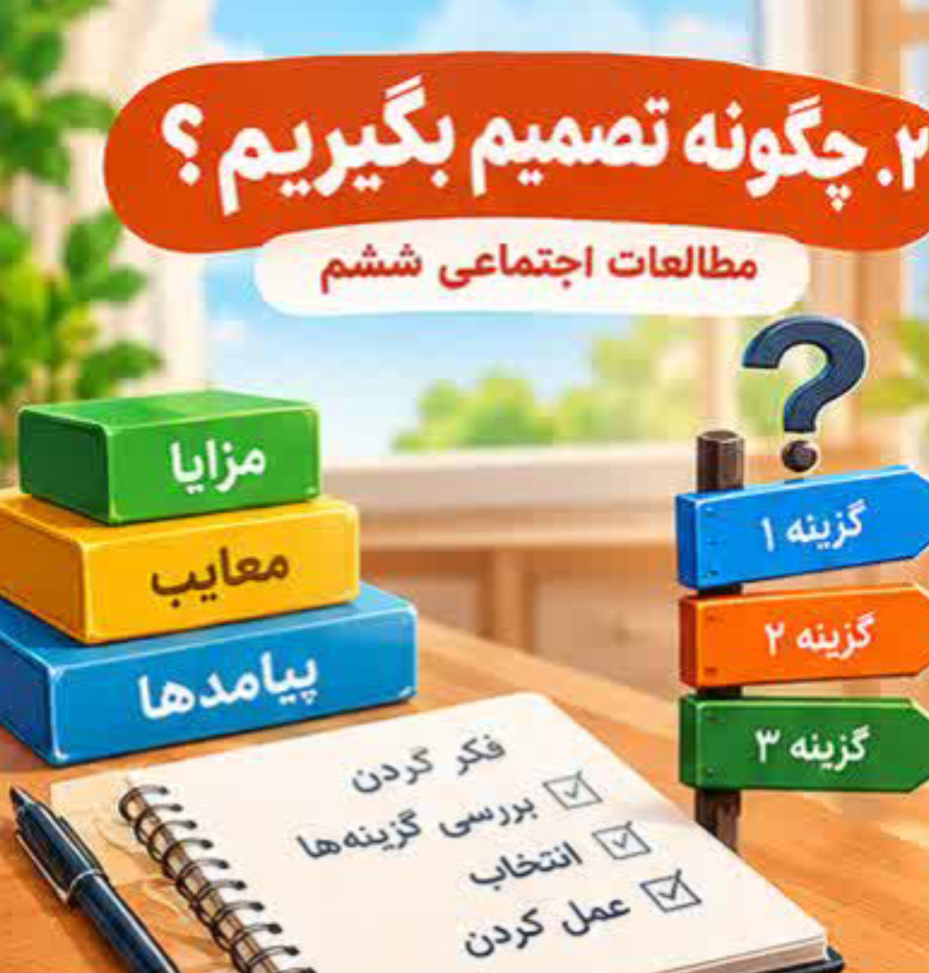 درس ۴ | چگونه تصمیم بگیریم؟