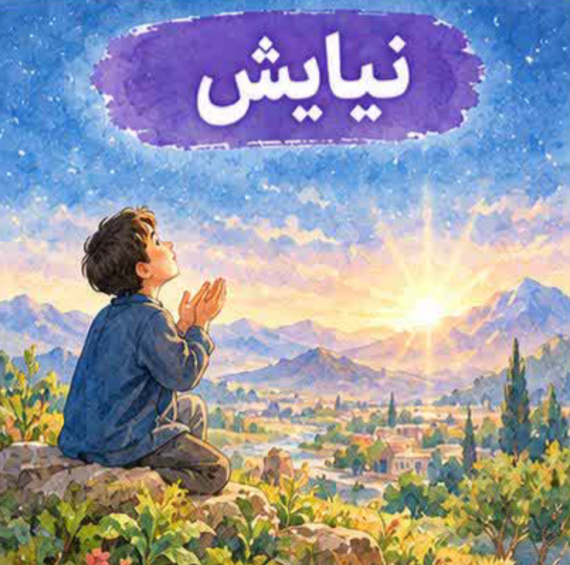 35. نیایش: خدایا جهان پادشاهی...